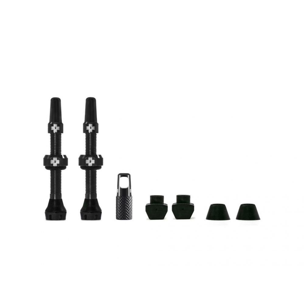 Muc-Off Tubeless Valve Kit V. 2.0 44mm musta Tubeless-venttiili