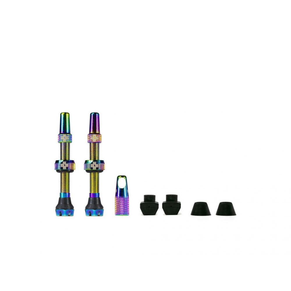 Muc-Off Tubeless Valve Kit V. 2.0 44mm Iridescent Tubeless-venttiili