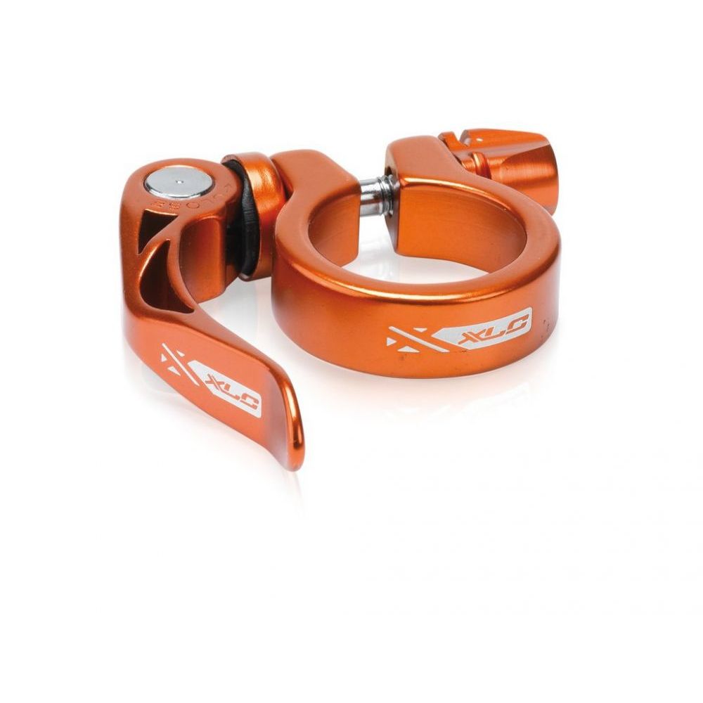 XLC seat clamp 31.8 oranssi pikalinkulla