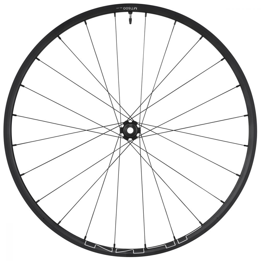 Shimano WH-MT600 27.5" etukiekko 15x110 boost tubeless
