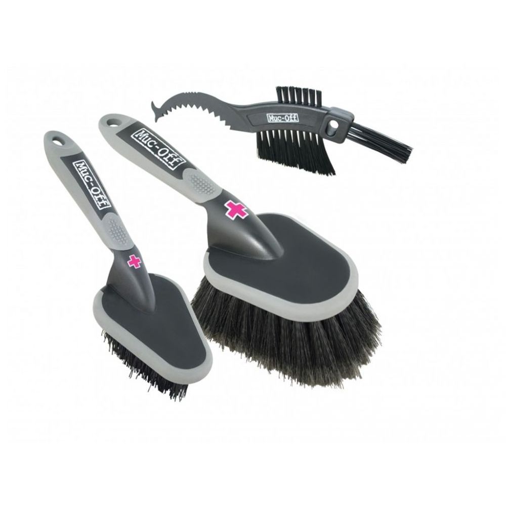 Muc-Off 3x Premium Brush Kit