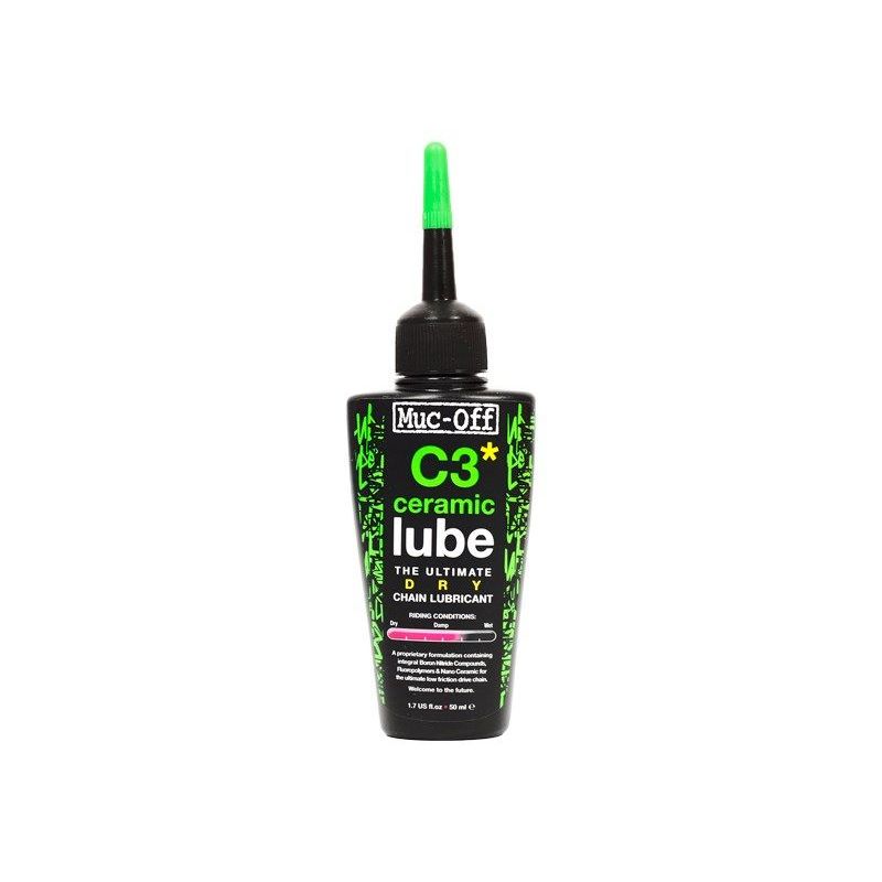 Muc-Off C3 Ceramic Dry Lube 50ml ketjuöljy