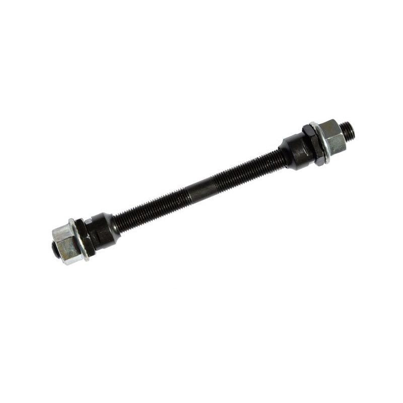 Taka-akseli Fat-napaan 3/8" 225mm täydellinen