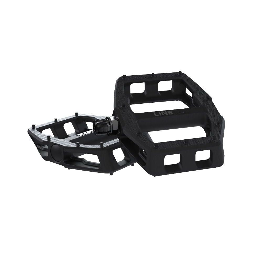 Trek Line Comp Flat Pedal Set - Black