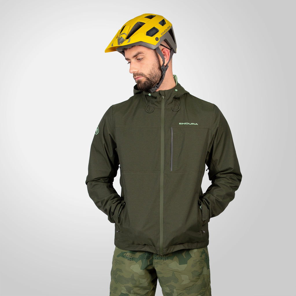 Endura Hummvee Waterproof Hooded Jacket vedenpitävä pyöräilytakki
