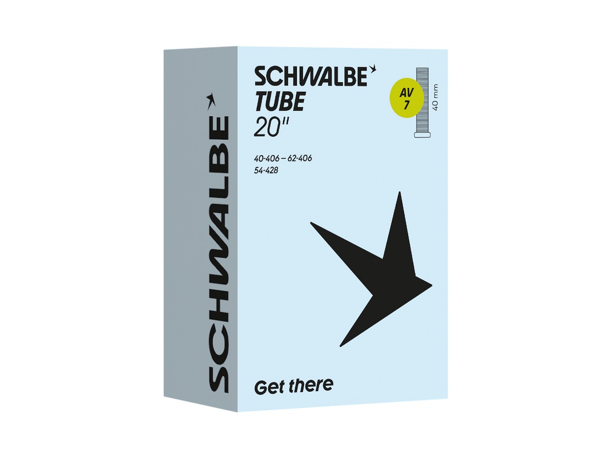 Schwalbe sisärengas AV7 20" auto (40-62x406/54x428)