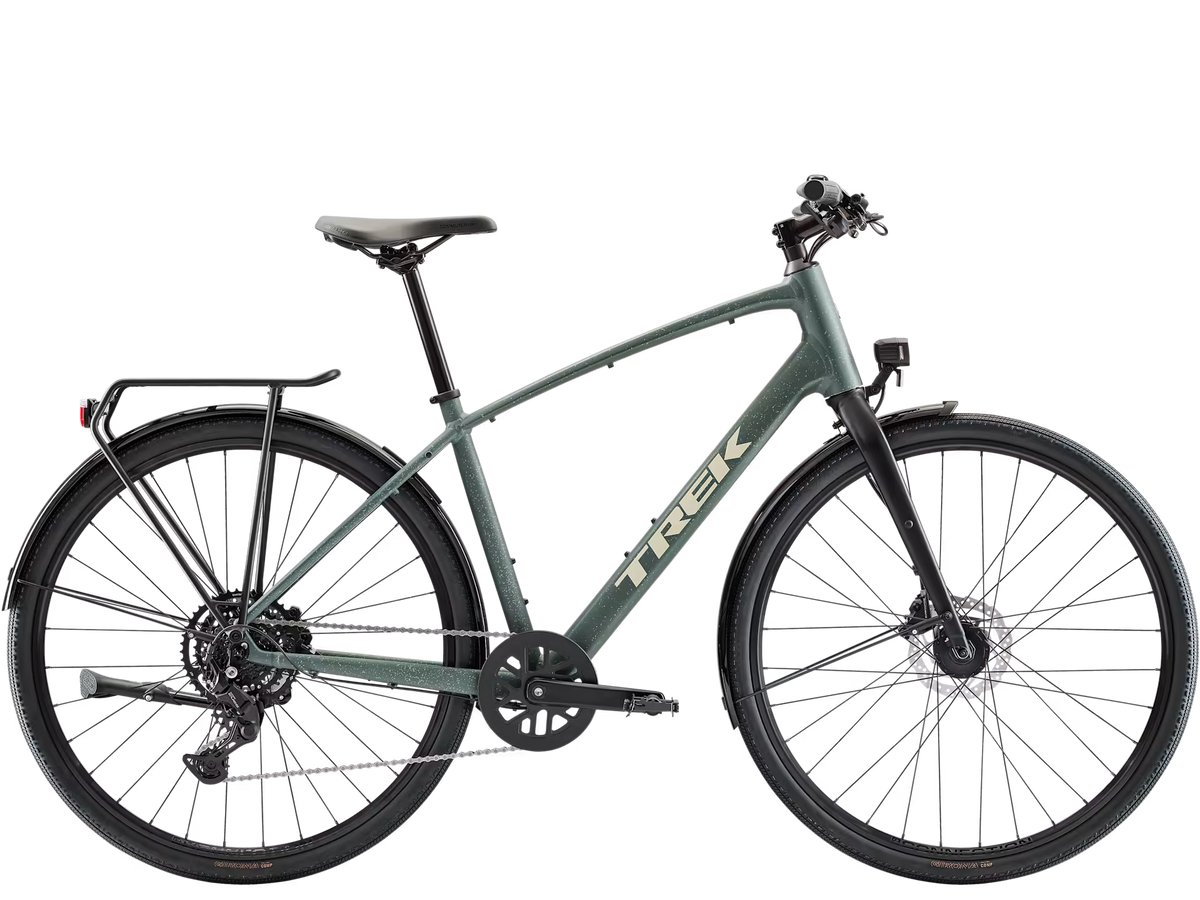 Trek FX Sport AL Equipped - Keswick Green / Lichen Green Splatter