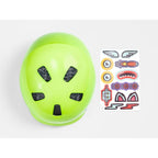 Bontrager Jet WaveCel Youth nuorten pyöräilykypärä - Vis Green/Royal 6