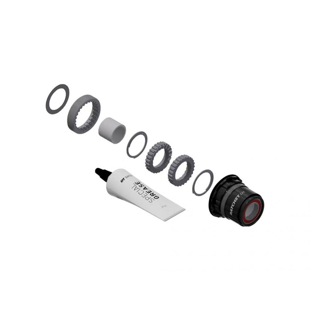 DT Swiss vapaarattaan päivityssarja Ratchet LN (Sram XD)