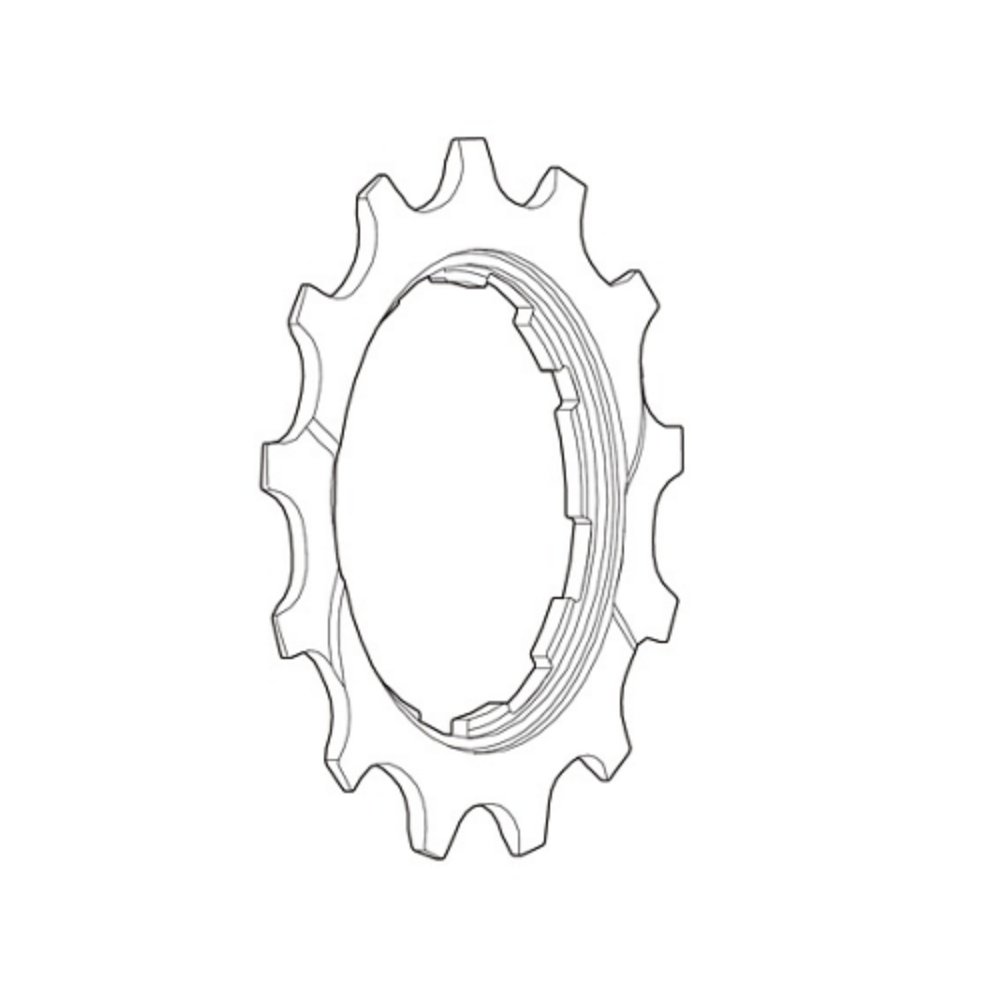 Shimano CS-HG81-10 10v 12t irtoratas