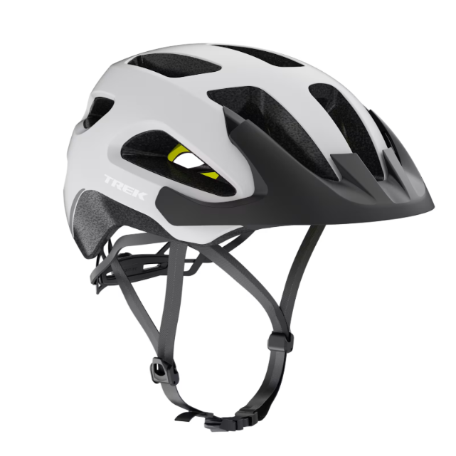 Trek Solstice MIPS pyöräilykypärä - Crystal White