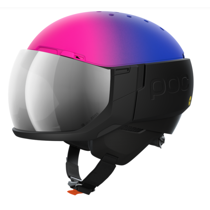 POC Pocito Levator MIPS - Speedy Gradient / Fluorescent Pink / Blue laskettelukypärä