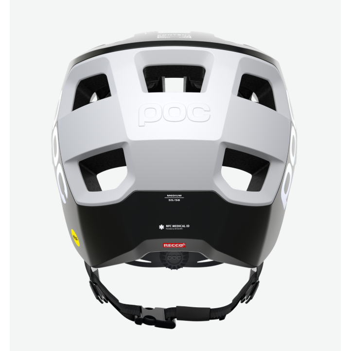 POC Kortal Race MIPS pyöräilykypärä - Uranium Black Matt / Hydrogen White 4