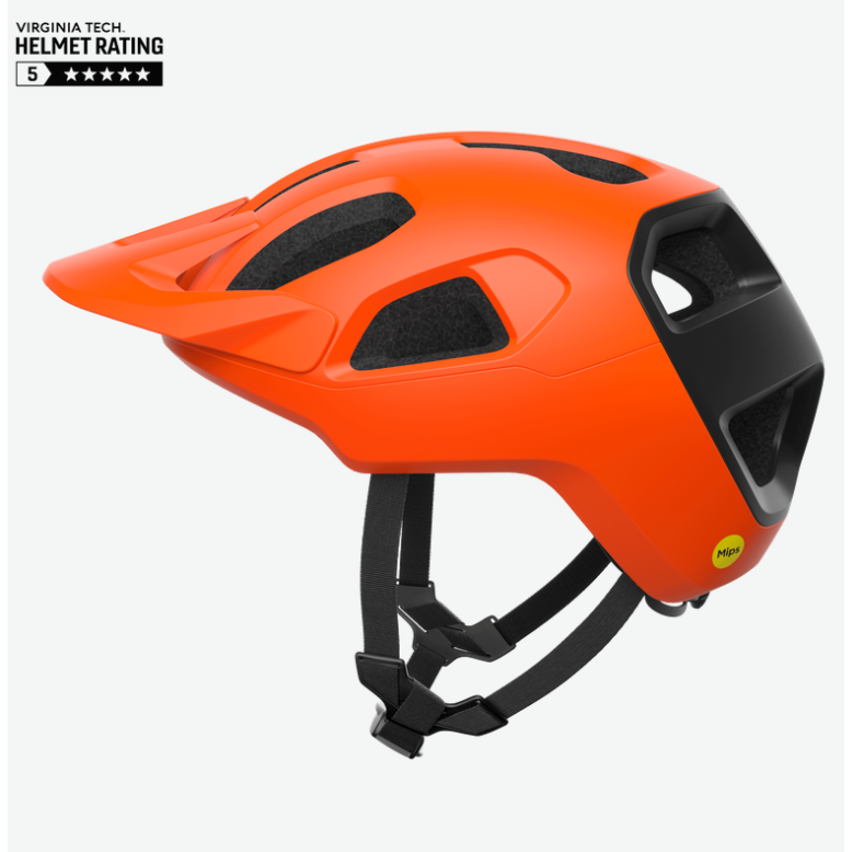 POC Cularis pyöräilykypärä - Fluorescent Orange Matt
