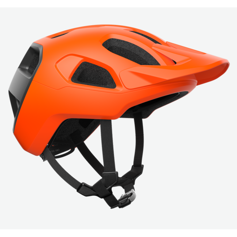 POC Cularis pyöräilykypärä - Fluorescent Orange Matt 3