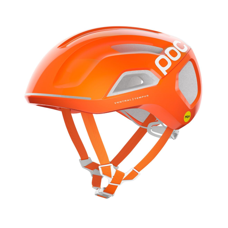 POC Ventral Tempus MIPS pyöräilykypärä - Fluorescent Orange AVIP