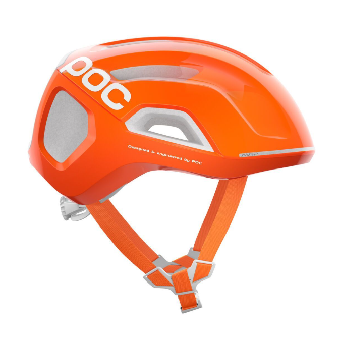 POC Ventral Tempus MIPS pyöräilykypärä - Fluorescent Orange AVIP 3