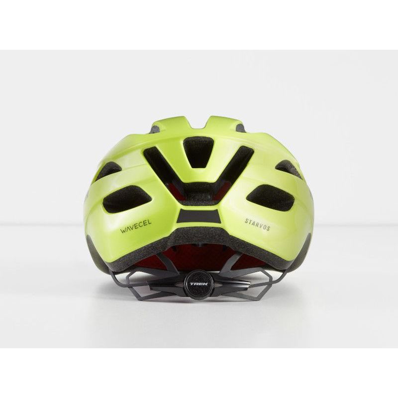 Trek Starvos WaveCel pyöräilykypärä - Radioactive Yellow 5